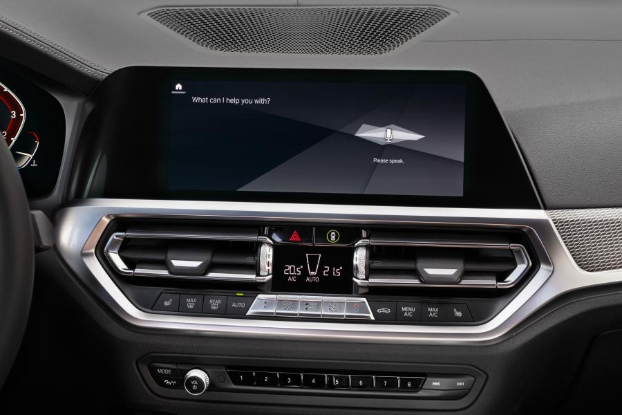 Детали интерьера BMW 320d Sport Line (G20) 2019 года  (WW) (фото 280 из 311)